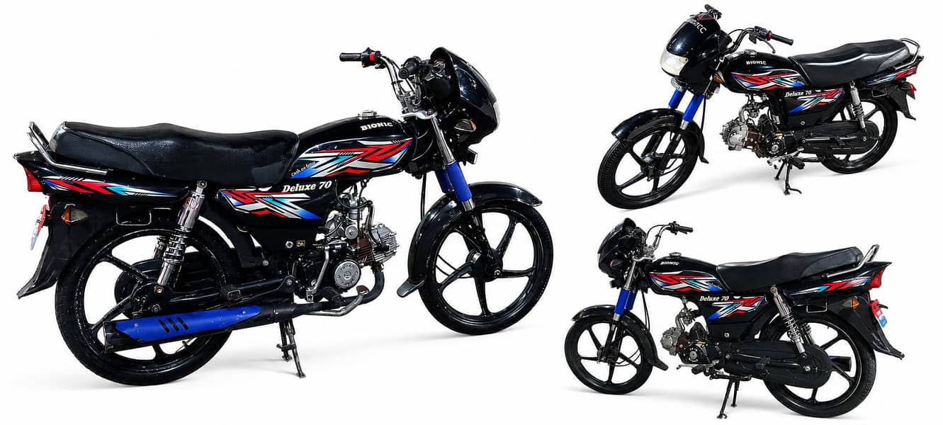 Bionic 70cc deluxe self starter 1