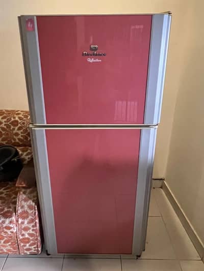 Dawlance reflection fridge glass door