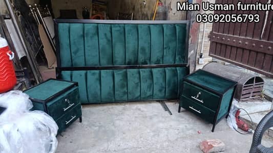Double Bed|Iron double bed|Bed Set|single bed|03092056793