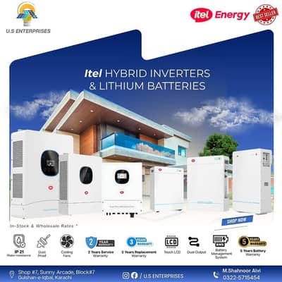 ITEL ALL MODELS INVERTER BATTERY ESS AVAILABLE