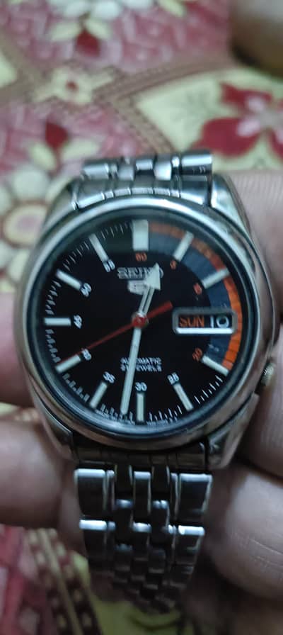 Original Seiko 5 Automatic "Speed Racer