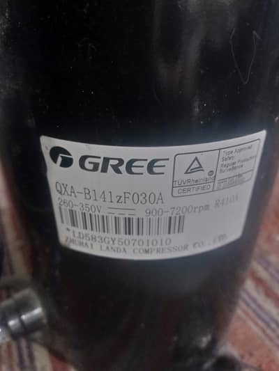gree 1.5 ton rotry inverter