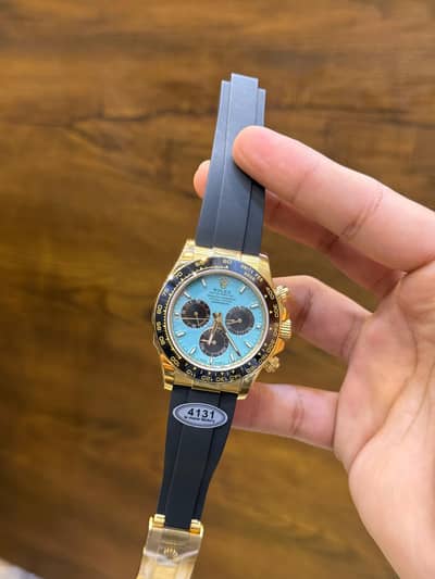 rolex daytona Tiffany blue