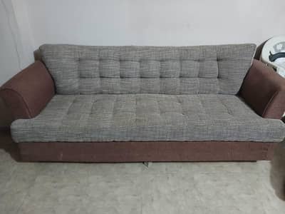 7 seater premium jute sofa set, good quality foam