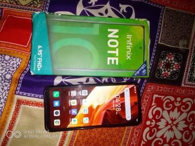 Infinix note 10 with box