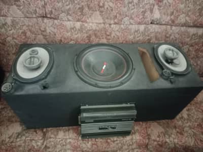 Kenwood speeker woofer amplifier