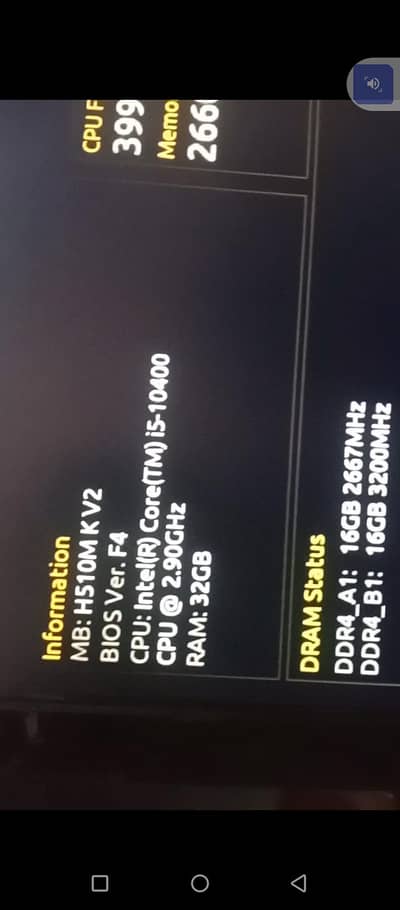 10th Gem complete system core i5 10400 32gb ram ddr4 500gb ssf 1660 su