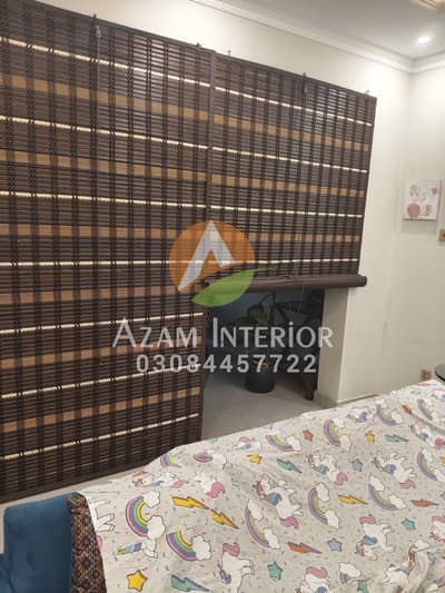 window blinds wooden floor kana chick glass paper Wall paper interior