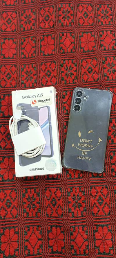 SAMSUNG A15 5G 6GB RAM 128GB MEMORY 5000 BATTERY