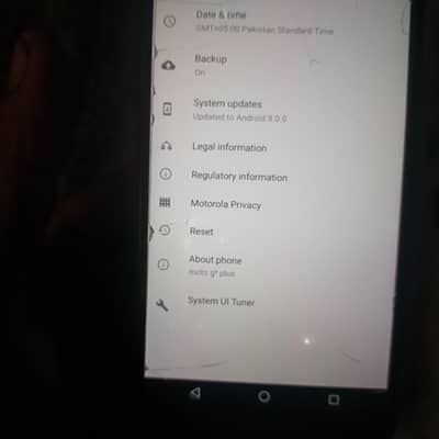 moto g6 plus 4/64 pta approved