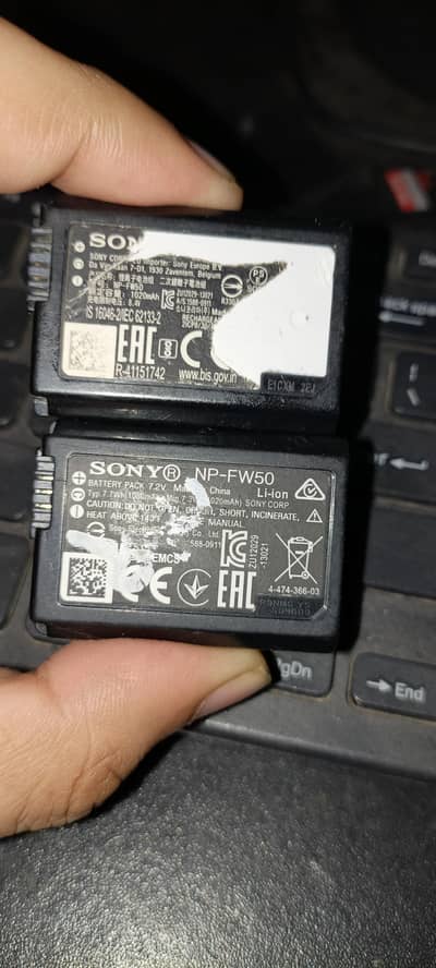 Sony A6400 batteries used condition 10/7