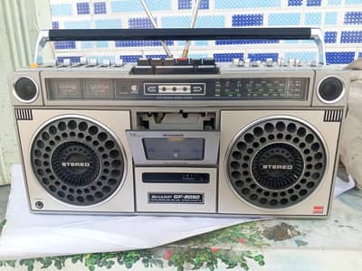 Radio taperecorder  sharp