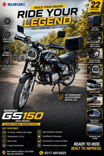 Suzuki GS 150 2022
