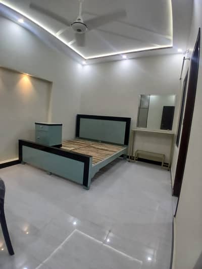 Furnished 1 Bed Lower Portion for Rent Near Shaukat Khanum Hospital R3 Johar Town Lahore