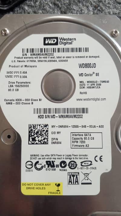 External Hard disk / Hard drive 320 GB with Games