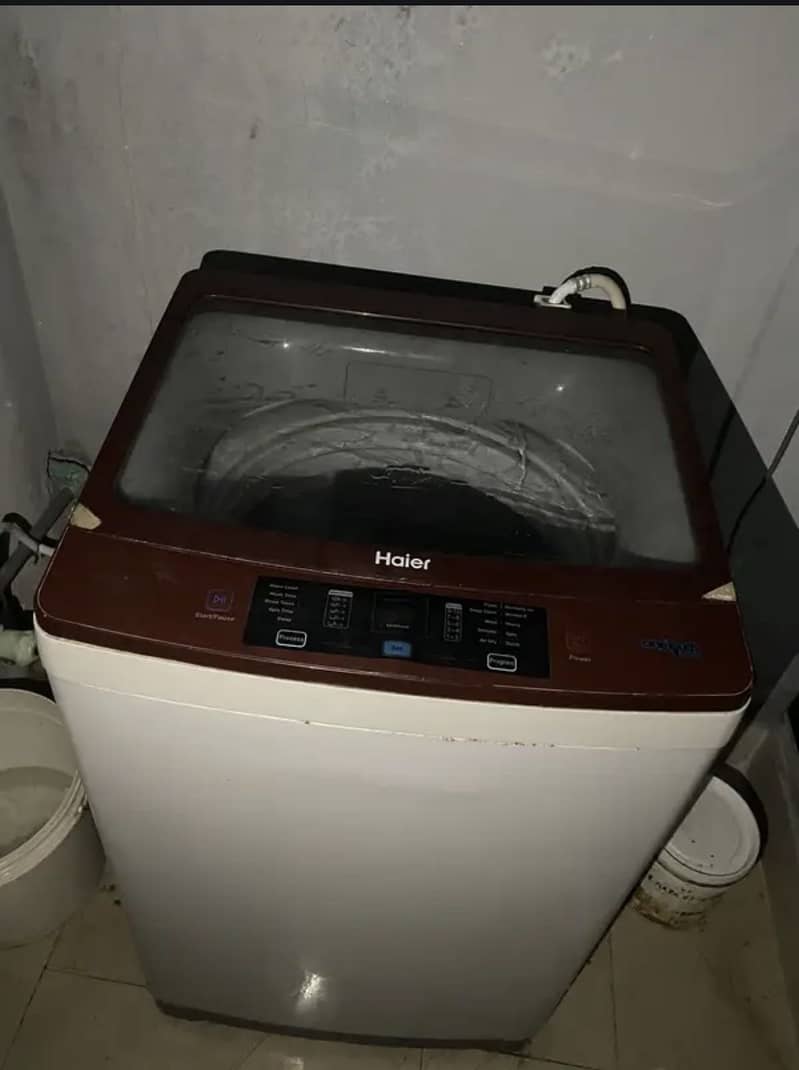 Haier fully automatic machine 0