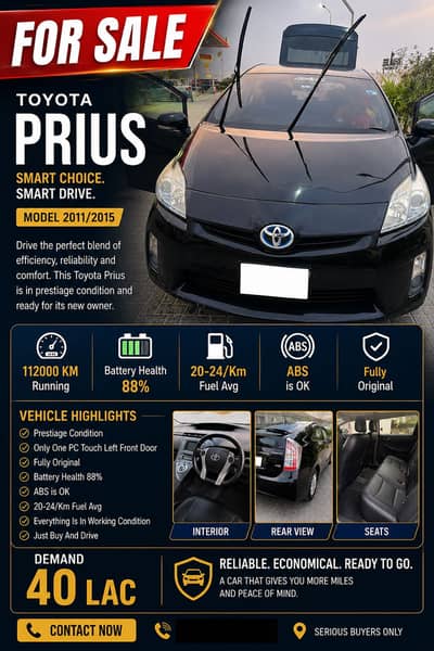 Urgent Sale 2015 Pius