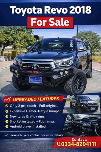 Urgent Sale 2018 Revo G 4by4