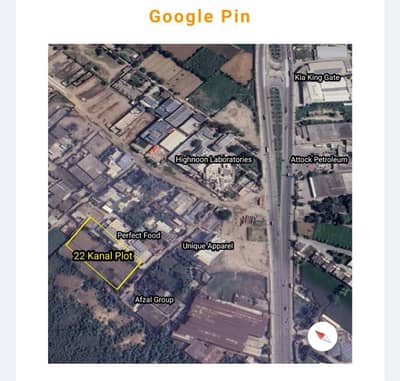 Multan Road 22 Kanal Industrial Plot