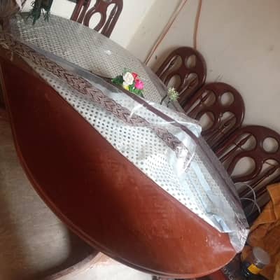Dining Table with 6 Seater Chair