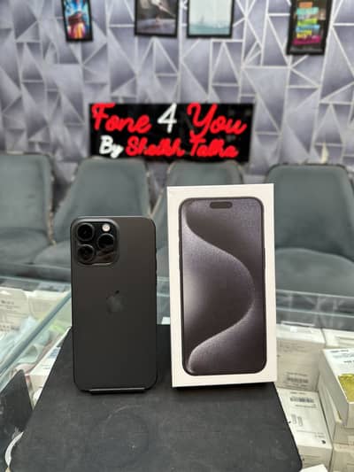 iphone 15promax 256GB Pta Approved Mint condition