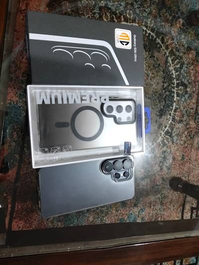 S26 ultra black 11 months warranty 256gb oficial pta 10.10 box cable