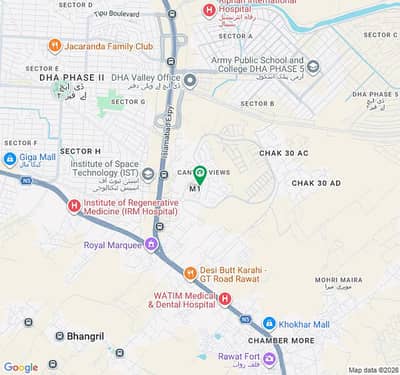 Commercial Plot For Sale On 1 Year Installments In DHA5 Islamabad