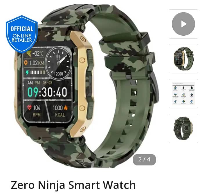 Zero Ninja smart watch 0