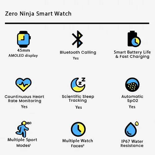 Zero Ninja smart watch 1