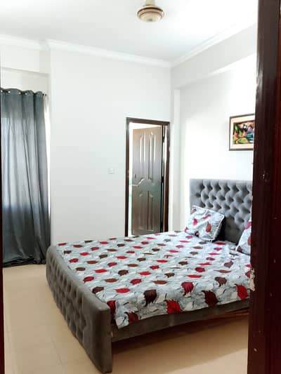 Two bedrooms furnished apartments available for rent in E11 2 markaz