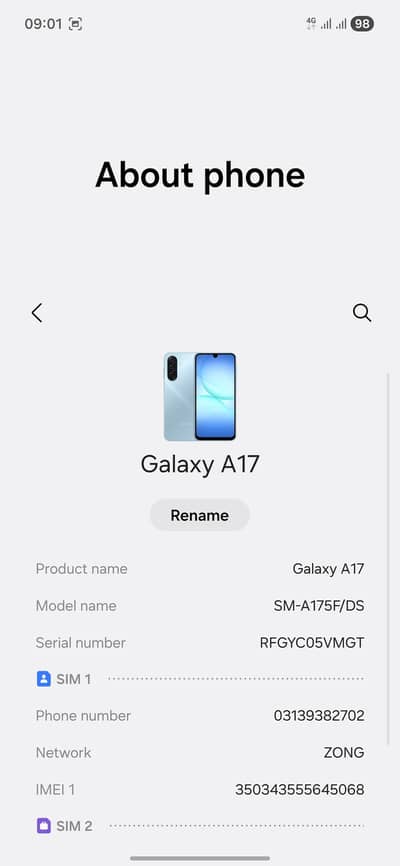 A17 . . 8/256 PTA