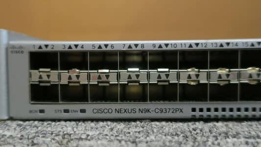 Cisco Nexus N9K-C9372PX 48-Port 10G SFP + 6-Port 40G QSFP
