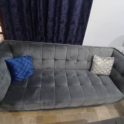 slightly used modern sofa set