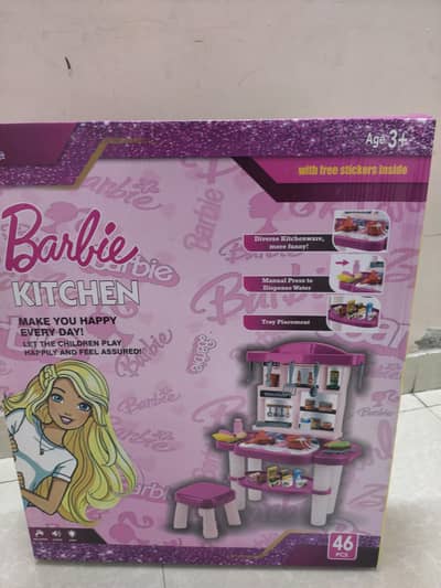 Barbie kitchen set