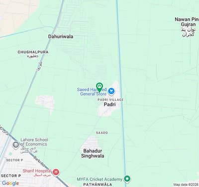 Z5 445 10MARLA 80FT ROAD GOOD LOCATION PLOT FOR SALE