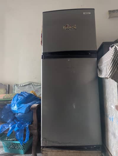 Orient Double Door Refrigerator (Silver) - Good Working Condition