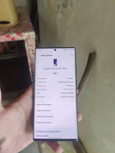 samsung note 20 ultra  12/128