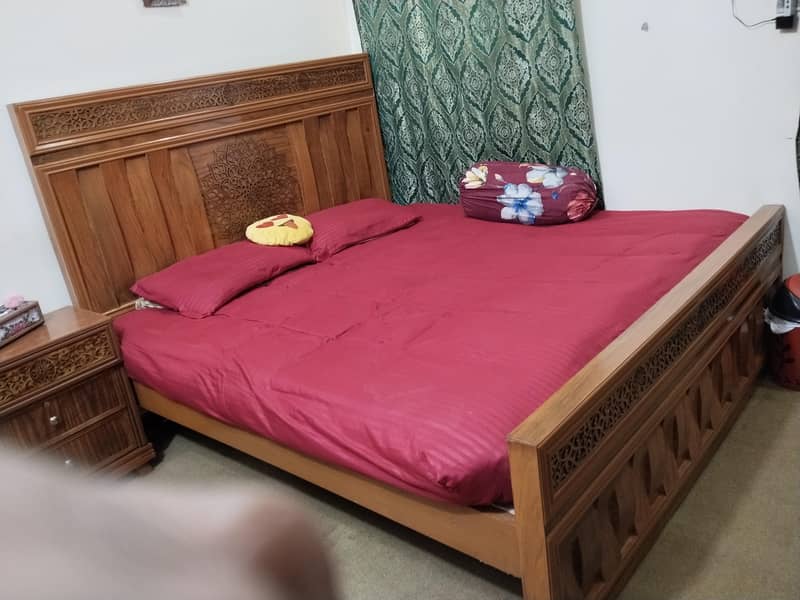 complete bed set with matress 1