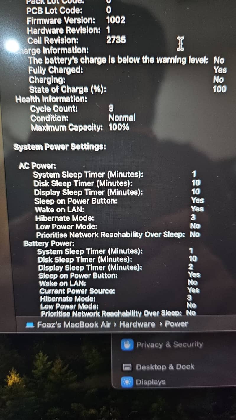 Macbook Air M1 (middle eastern version) 6