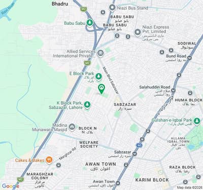 Gorgeous 20 Marla Residential Plot For sale Available In Sabzazar Scheme