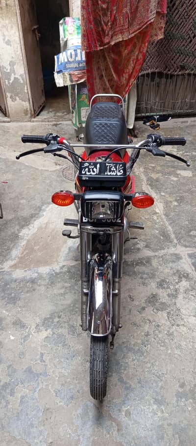 Honda 125 CG 10 by 9 quotation