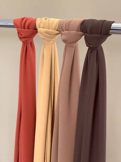 imported Georgette hijabs
