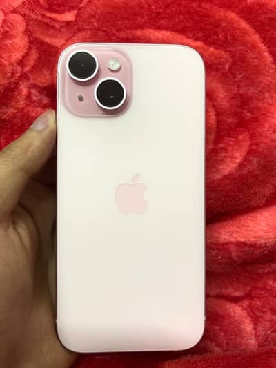 iPhone 15 pink colour