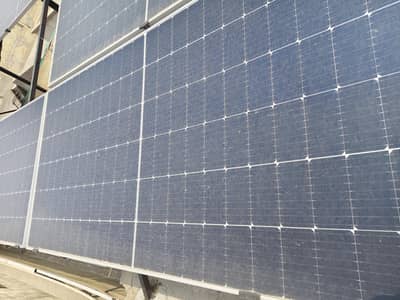 longi 540 w bifacial  panels