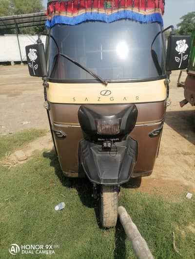 sazgar rikshaw 2025 model for sale in very neat and clean condition