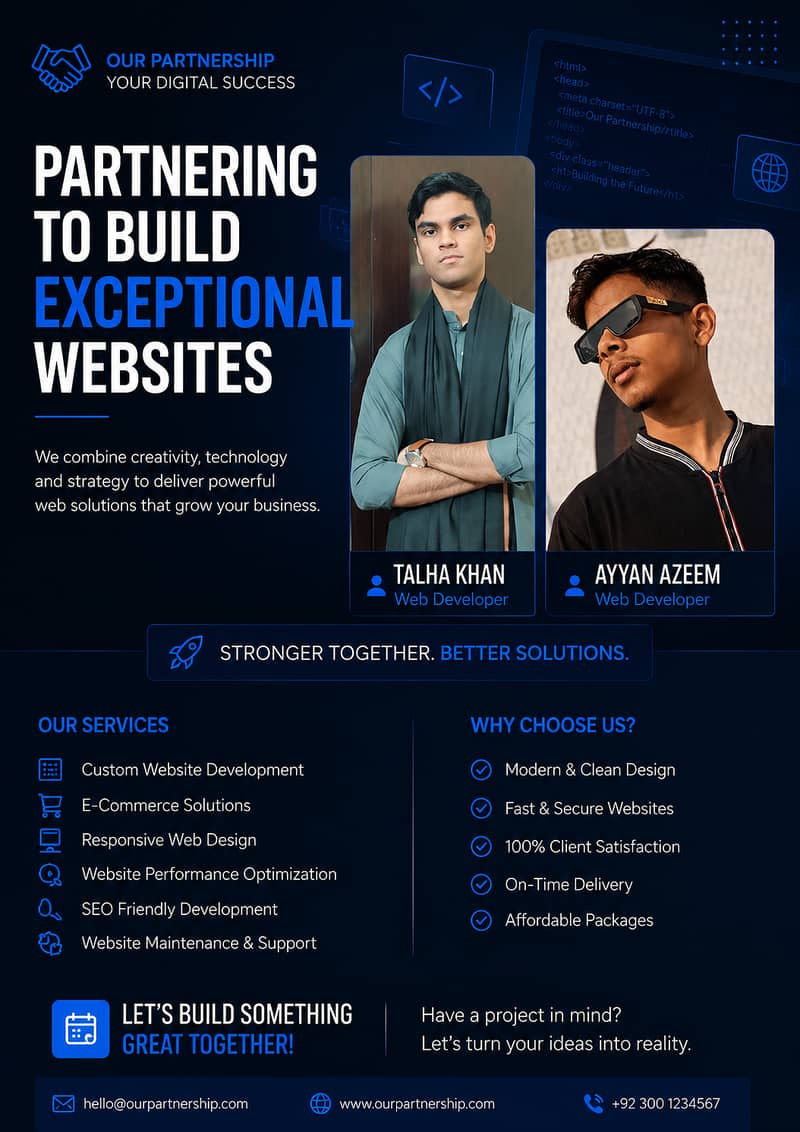 WEB DEVELOPMENT SERVICE AVAILABLE WITH PROVIDING CODE 0