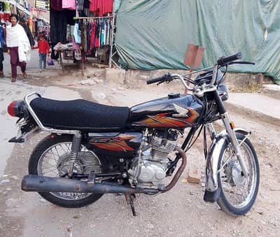 Honda 125 Rawalpindi number good condition