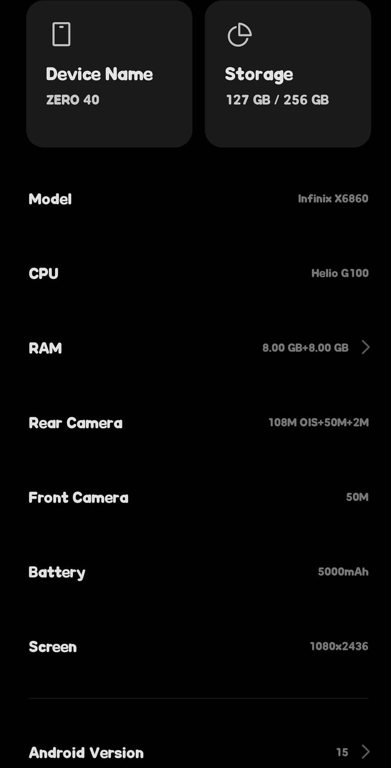 Infinix Zero 40 6