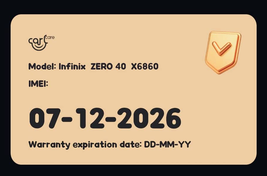 Infinix Zero 40 7