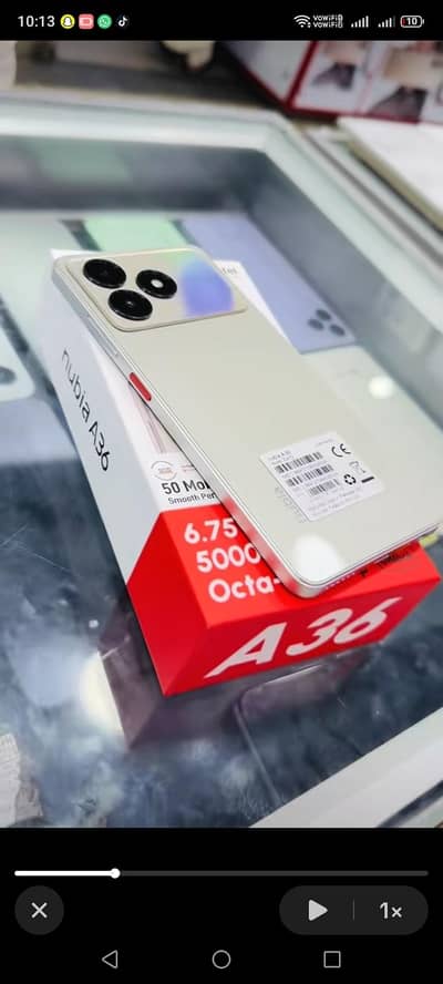 Nubia A36 (4/64) | 10/10 Condition | 1 Month Used | With Full Box